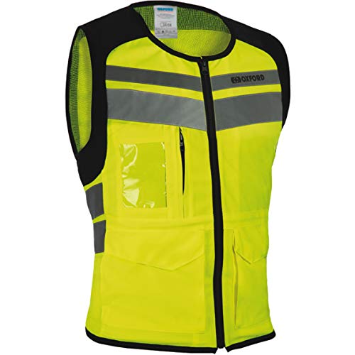 Gilet haute visibilité Oxford pour éviter les dangers du manque de lumière