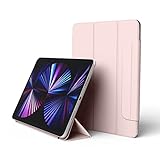 elago Smart Folio Case for iPad Pro 11 inch 4th, 3rd, 2nd Generation with Magnetic Clasp - Compatible with Apple Pencil, Protective Smart Cover Case, Slim Design, Auto Wake/Sleep -Sand Pink