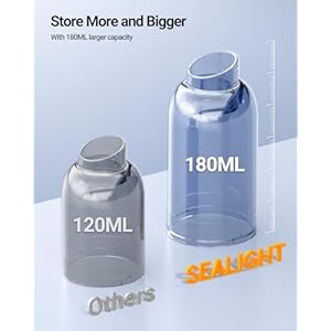 SEALIGHT Mini Vacuum Cordless 18000 Pa Handheld Car Vacuum Cleaner One Touch Empty for Car Home Office Pet