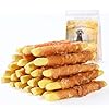 Dog treats pumpkin biscuits chicken wrapped low fat healthy chewy training treats for small medium large dogs  urban country home decor