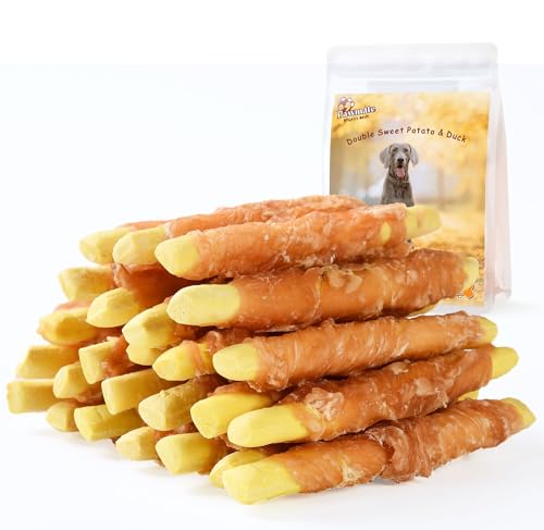 Pawmate Dog Treats Pumpkin Biscuits Chicken Wrapped, Low Fat Healthy Chewy...