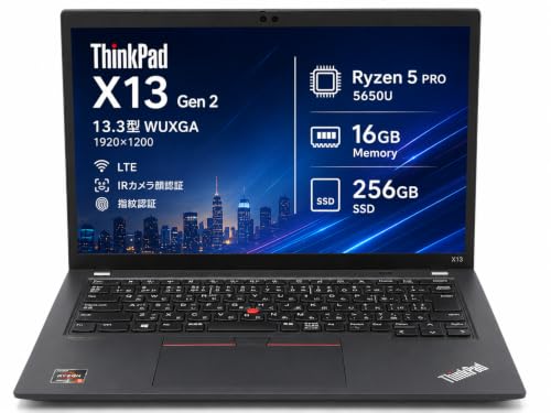 THINKPAD X13 GEN 2 Ryzen5 256GB 16GB 美品 Amazon.co.jp: 【整備済み品】 ThinkPad X13 Gen2 Ryzen 5 Pro 5650U