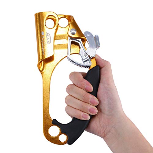 Wildken Climbing Hand Ascender Outdoor Mountaineering Tree Arborist Climbing Rappelling Equip Hand Ascender For 8-18Mm Rope Left Right Hand Ascender #TOP7