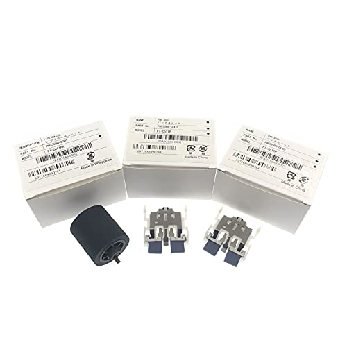 Oklili Pa03586-0001 Pa03586-0002 Scanner 1 X Pickup Pick Roller + 2 X Separation Pad Assembly Compatible With Fujitsu S1500 S1500M Fi-6110 N1800 #TOP5
