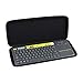 Hermitshell Hard Travel Case fits Logitech K400 920-007119 Plus Wireless Touch Keyboard