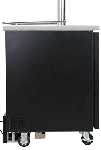 Kegco Xck-1B-4 Four Faucet Commercial Direct Draw Beer Dispenser Black Kegerator Keg Cooler #TOP7