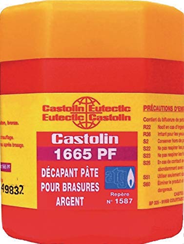 décapant - pour brasure gaz atg - 40% - 200g - sans cadmium - castolin 1665pf0200p Cover