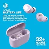 JLab Go Air Pop True Wireless Earbuds, In Ear Headphones, Bluetooth Earphones, Ear Buds with 32H Playtime, Bluetooth Earbuds with Microphone, USB Charging Case, Dual Connect, EQ3 Sound, Lilac - Image 6