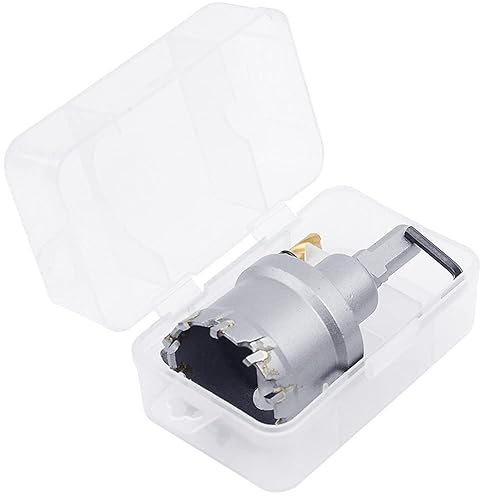 Miniatura 6 de Broca de sierra de agujero de acero de metal, cortador de agujero de metal para metal grueso, acero inoxidable, hierro y madera (2-49 pulgadas)