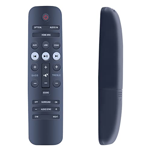 GOUYESHO 996580000772 Remote Control Suitable for Philips Soundbar Replacement Remote Control HTL2153B HTL2153S HTL2153S/93 HTL2153B/F7 HTL2163B HTL2163B/F7