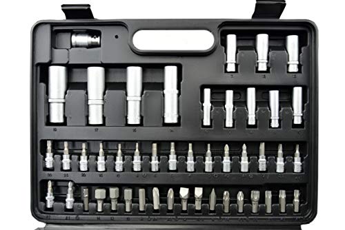 Geko G10150 Socket Set including Ratchets, 1/4" Drive 94 Pieces, Multicolour - Image 4