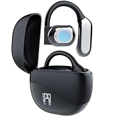 MONODEAL AI Cuffie Traduttore Simultaneo Vocale, 134 Lingue Cuffie Traduzione Simultanea, Open-Ear Cuffie Traduttore Simultaneo Vocale Per Viaggi Imparare, Ricarica Rapida, Vestibilità Sicura