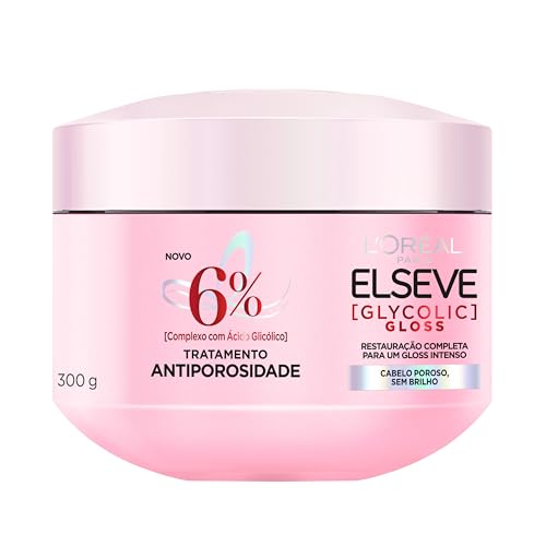 Creme de Tratamento L'Oréal Paris Elseve Glycolic Gloss 300g