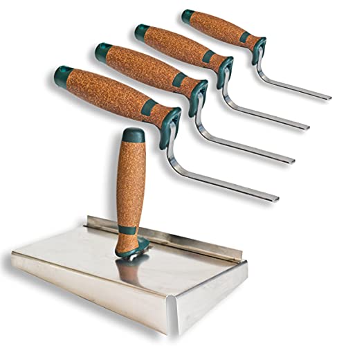 Contoo CT04 Edelstahl Fugenkellen Set 5-teilig