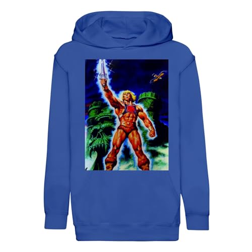 Sweat à capuche enfant He-Man univers king hoodie coton premium