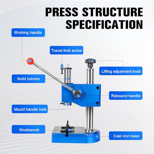 Arbor Press J03-0.5A Spring-Loaded Precision Press