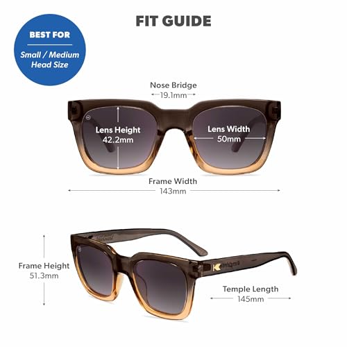 Image of Knockaround Trendy Polarized Sunglasses for Women - UV400 Protection