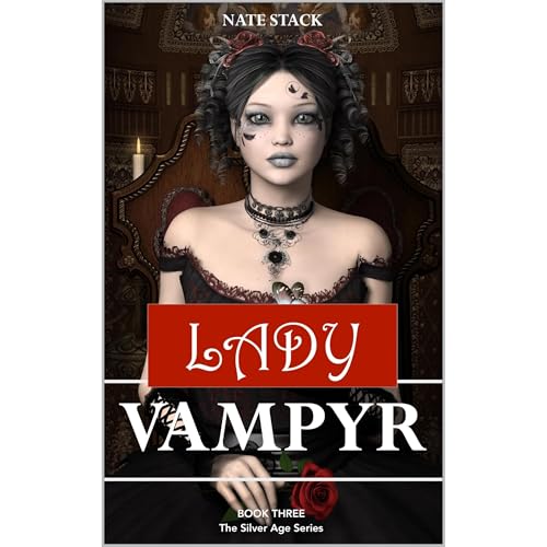 Lady Vampyr Audiolibro Por Nate Stack arte de portada