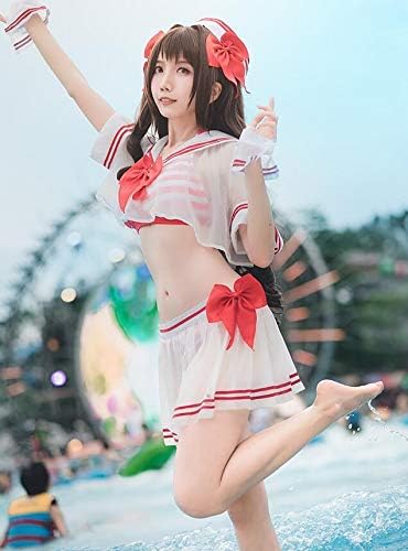 Amazon 島村卯月 しまむー 水着 コスプレ 衣装 仮装 Cosplay コスチューム 文化祭 ハロウイン 女性m コスプレ 仮装 通販