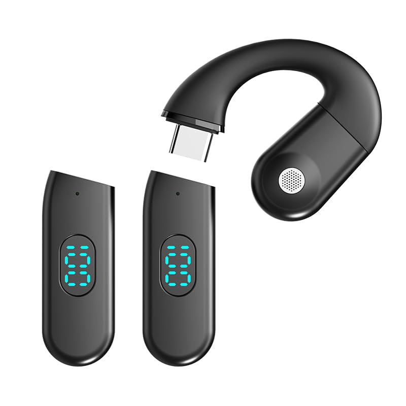 Évitez la douleur aux oreilles avec cette oreillette Bluetooth 5.4 à conduction d'air