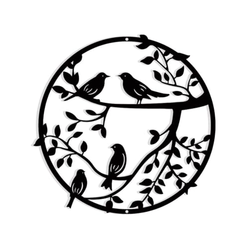 Fensterdeko Hängend | Lineart Vögelset zum Aufhängen | elegant Zeitloses...