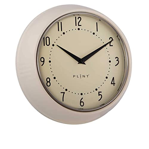 Il nostro orologio da parete color crema vintage ha un diametro di 23 cm e un thickness di 7 centimetro. Per un aspetto liscio, l