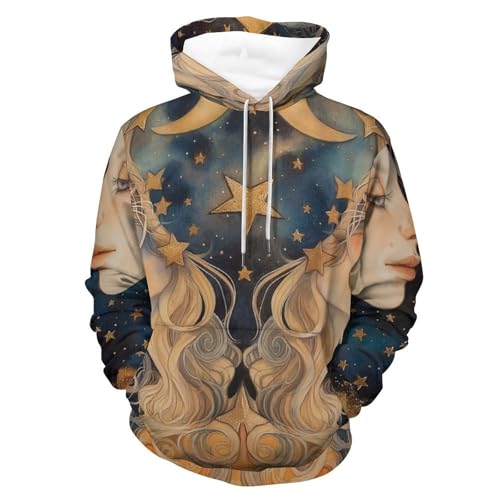 Sweatshirt lune étoilée fille idéal pour les soirées fraîches