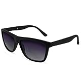 In Style Armor Bifocal Reading Sunglasses, Non-Polarized, Black, 2.0x