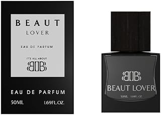 Eau de Parfum for Men, 50ml/1.69 fl oz, Aromatic Woody Fragrance with Sandalwood Cedar Cardamom Notes, Amber Leather Iris Scent, Elegant Daily & Evening Wear Perfume
