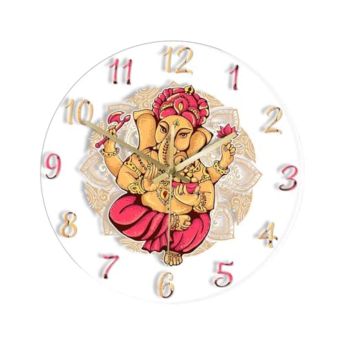 Horloge indienne Lord Ganesha pour sublimer la décoration de votre salon