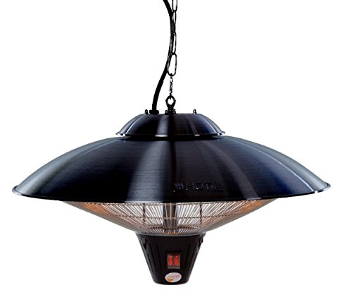 SunredCE09B Saucer 2100 Hanging Halogen, Black, 58.5 x 58.5 x 35 cm