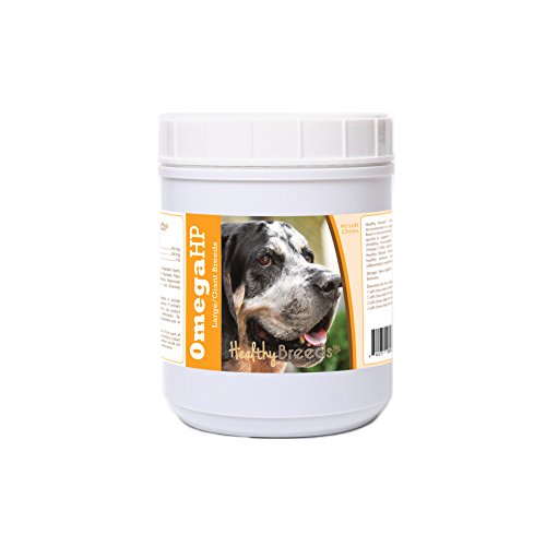 Image of Healthy Breeds Bluetick Coonhound Omega HP Fatty Acid Skin and Coat Support Soft Chews 90 Count