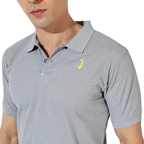 Image of Campus Sutra Men's Polyester Regular Fit T-Shirt