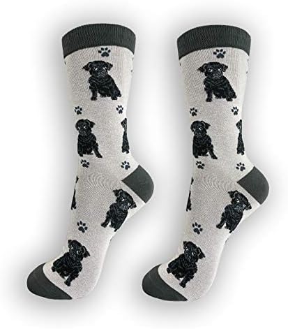 Pet Lover Socks - Fun - All Season - One Size Fits Most - For Women And Men – Dog Gifts (Black Pug) - Image 3