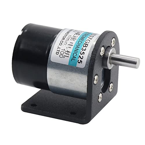 Moteur 12V sans balais pour robotique avec support de fixation stable