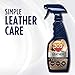 303 Products Leather 3-In-1 Complete Care - Cleans, Conditions, & Protects - Helps Prevent Fading & Cracking - Rinse Free Formula - Repels Dust, Lint, & Staining, 16 fl. oz. (30218CSR) Packaging May Vary