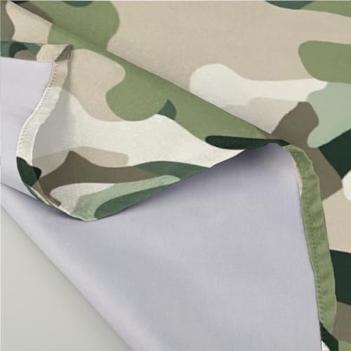 Servilletas de tela camuflaje set x6 50.5x50.5 cm miniatura 3