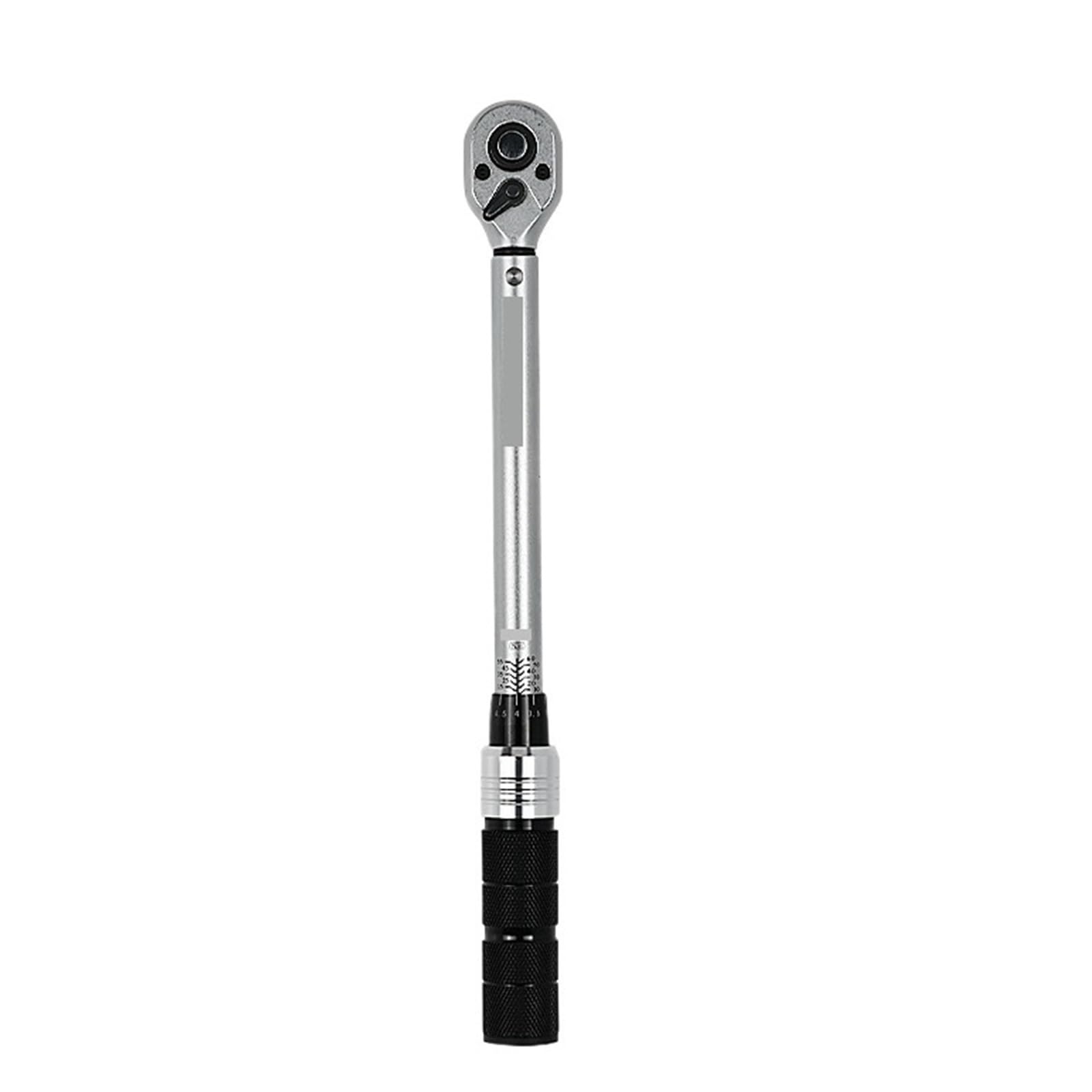 BCGATYDR Torque Wrenches 1/2" 3/8" 1/4" Click Torque Wrench 72 Teeth Car Repair Tools Adjustable Torque Wrench(10-60N.m)