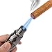 Torch Lighters, 2 Pack, Butane Lighters, Adjustable Jet Flame Torch Lighters, Windproof Butane Refillable Gas Torch Lighter Long Lighter for Candle, Grill, BBQ, Fireworks(Butane Not Included)