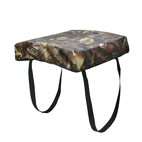 X20 USCG Approved Floatation Boat Cushion Fishouflage Bass,15.35 x15.35 