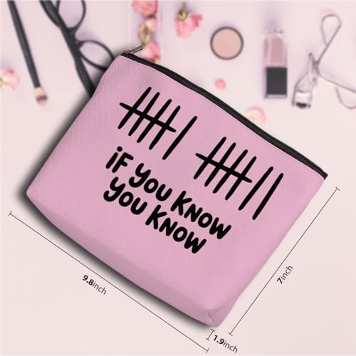 Funny Six Seven 67 Makeup Bag Cute 6 7 Meme Cosmetic Bag Gag Funny Gifts for Women Teen Girls Daughter Math Teacher Instructor Friend Humor 67 Meme Christmas Friendship Anniversary Birthday Gifts