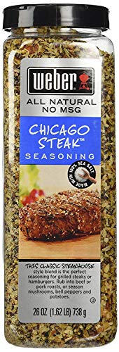 Weber Chicago Steak Seasoning, 26 Ounce (3 Pack)