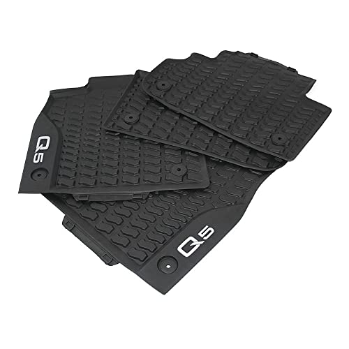 Audi 80B061501041 80A061511041 Gummi Fußmatten 4-tlg Komplettsatz v+h Gummimatten Allwettermatten...