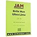 JAM PAPER Colored 24lb Paper - 90 gsm - 8.5 x 11 - Ultra Lime Green - 500 Sheets/Ream