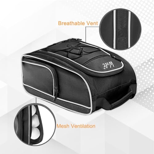 Wolt Golf Shoe Bag Black