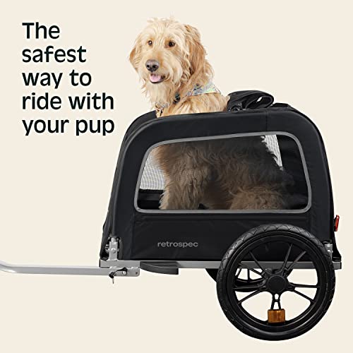 Retrospec Rover Waggin' Pet Bike Trailer Small & Medium Sized Dogs
