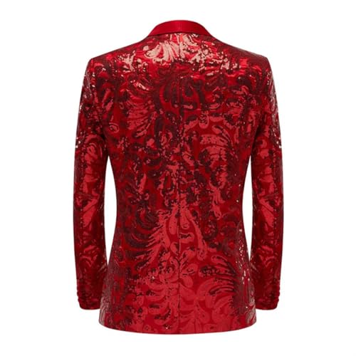 Men Sequin Suit Men's Wedding Dance Party Stage Perform Dress Male Blazer Trouser3