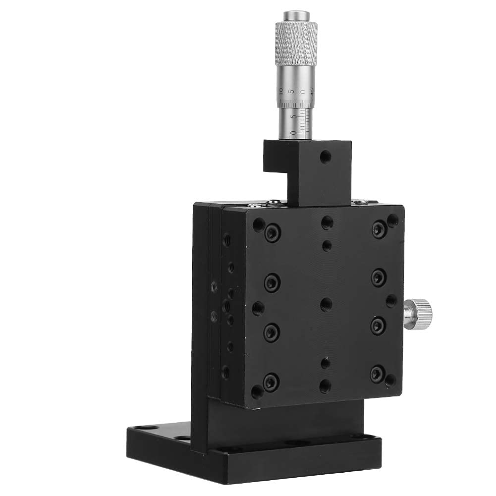 SEMZL60-ACR Plataforma de Recorte de Mesa Deslizante Manual Guía de Rodillos Cruzados de Etapa Lineal 60 * 60 Mm para Equipos de Producción de Pantalla Táctil Capacitiva