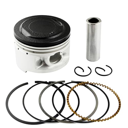 Kit segments piston moto haute durabilité pour alésage 49mm