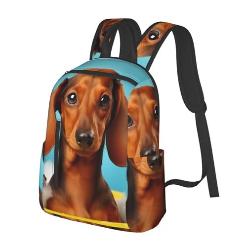 Casual Backpack for Women Men Big Dog Lightweight Daypack Large Capacity Nurse Bag2